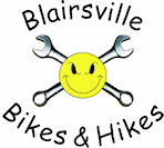 Blairsville Bikes & Hikes Logo